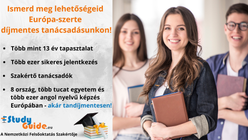Külföldi továbbtanulás StudyGuide ingyenes konzultáció